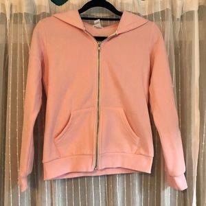 Pink Zip Up Hoodie